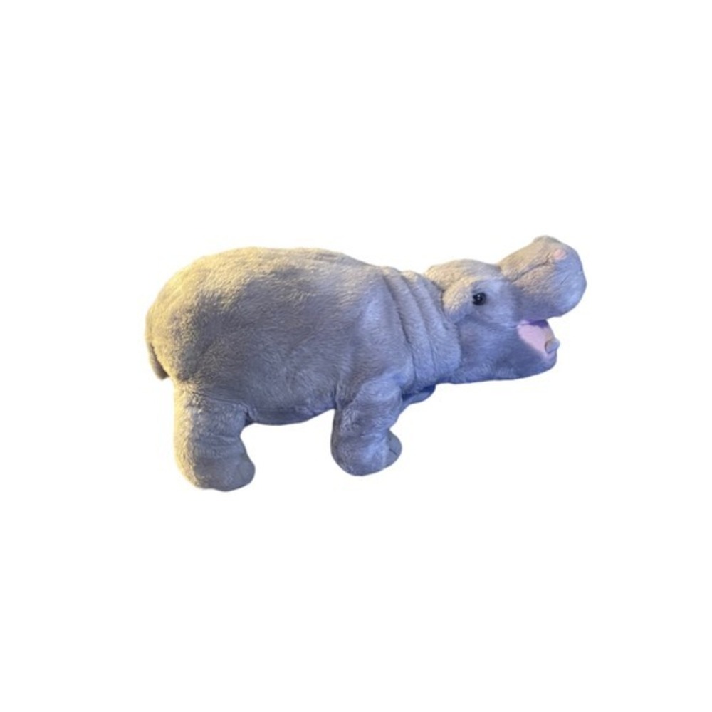 Hippo Hippopotamus Plush Stuffed Animal, 14" Fiesta Toys Standing